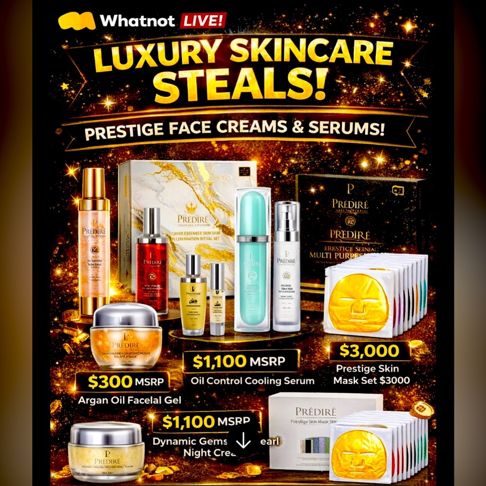 Luxury Preside Paris Serum And Creams